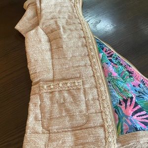 Super cute Lilly Pulitzer quilted vest NWOT